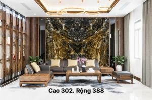 Tranh Granite Đối Xứng 76