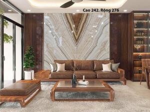 TRANH ĐÁ ONYX TỰ NHIÊN XUYÊN SÁNG 234