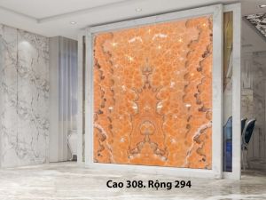 TRANH ĐÁ ONYX TỰ NHIÊN XUYÊN SÁNG 235