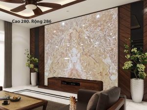 TRANH ĐÁ ONYX TỰ NHIÊN XUYÊN SÁNG 234