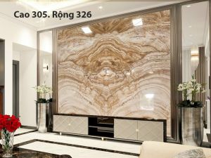 TRANH ĐÁ ONYX TỰ NHIÊN XUYÊN SÁNG 239