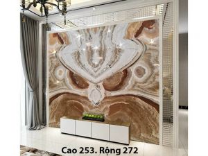 TRANH ĐÁ ONYX TỰ NHIÊN XUYÊN SÁNG 248