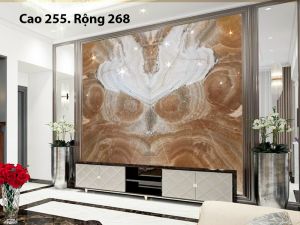 TRANH ĐÁ ONYX TỰ NHIÊN XUYÊN SÁNG 250