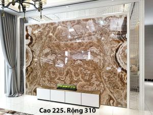 TRANH ĐÁ ONYX TỰ NHIÊN XUYÊN SÁNG 252