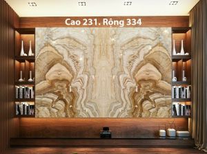 TRANH ĐÁ ONYX TỰ NHIÊN XUYÊN SÁNG 280