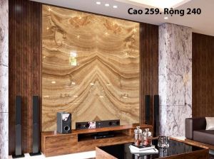 TRANH ĐÁ ONYX TỰ NHIÊN XUYÊN SÁNG 546