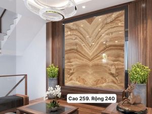 TRANH ĐÁ ONYX TỰ NHIÊN XUYÊN SÁNG 552