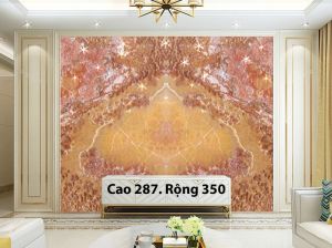 TRANH ĐÁ ONYX TỰ NHIÊN XUYÊN SÁNG 724