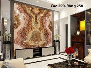 TRANH ĐÁ ONYX TỰ NHIÊN XUYÊN SÁNG 1144