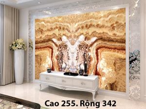 TRANH ĐÁ ONYX TỰ NHIÊN XUYÊN SÁNG 1145