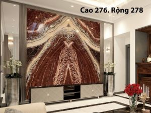 TRANH ĐÁ ONYX TỰ NHIÊN XUYÊN SÁNG 1224