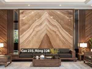 TRANH ĐÁ ONYX TỰ NHIÊN XUYÊN SÁNG 1226