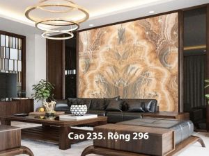 TRANH ĐÁ ONYX TỰ NHIÊN XUYÊN SÁNG 1292