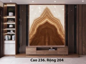 TRANH ĐÁ ONYX TỰ NHIÊN XUYÊN SÁNG 1297