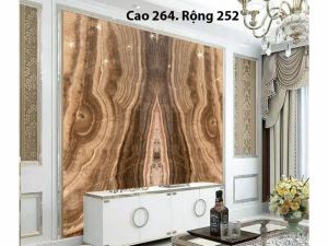 TRANH ĐÁ ONYX TỰ NHIÊN XUYÊN SÁNG 1495