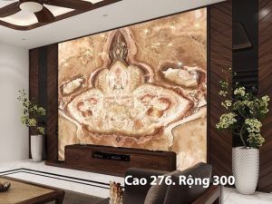 TRANH ĐÁ ONYX TỰ NHIÊN XUYÊN SÁNG 1649