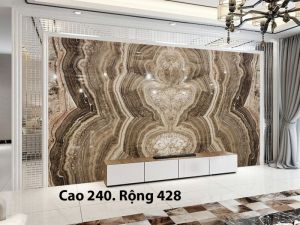 TRANH ĐÁ ONYX TỰ NHIÊN XUYÊN SÁNG 1681