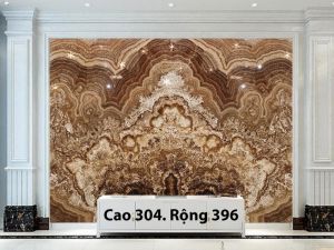 TRANH ĐÁ ONYX TỰ NHIÊN XUYÊN SÁNG 18345