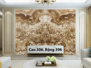 TRANH ĐÁ ONYX TỰ NHIÊN XUYÊN SÁNG 18362