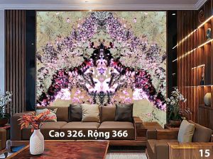 Tranh đá thạch anh xuyên sáng