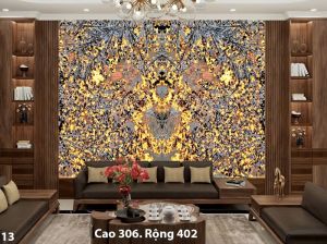 Tranh đá thạch anh xuyên sáng