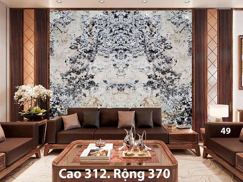Tranh đá thạch anh xuyên sáng