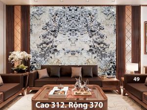 Tranh đá thạch anh xuyên sáng