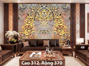 Tranh đá thạch anh xuyên sáng