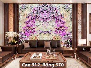 Tranh đá thạch anh xuyên sáng