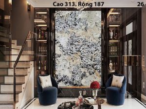 Tranh đá thạch anh xuyên sáng