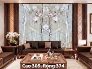 Tranh đá thạch anh xuyên sáng