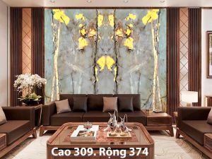 Tranh đá thạch anh xuyên sáng