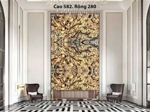 Tranh đá thạch anh xuyên sáng