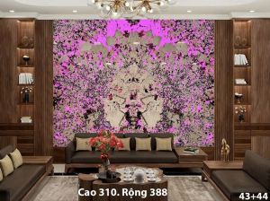 Tranh đá thạch anh xuyên sáng