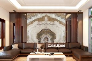 TRANH ĐÁ ONYX TỰ NHIÊN XUYÊN SÁNG 24