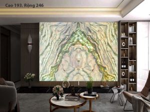 TRANH ĐÁ ONYX TỰ NHIÊN XUYÊN SÁNG 146