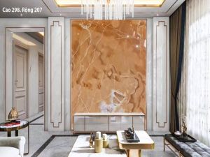 TRANH ĐÁ ONYX TỰ NHIÊN XUYÊN SÁNG 150