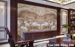 TRANH ĐÁ ONYX TỰ NHIÊN XUYÊN SÁNG 165