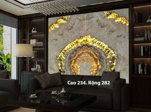 TRANH ĐÁ ONYX TỰ NHIÊN XUYÊN SÁNG 174