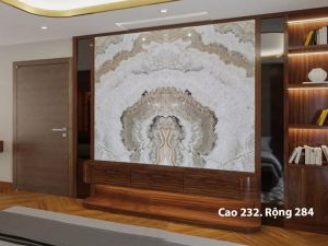 TRANH ĐÁ ONYX TỰ NHIÊN XUYÊN SÁNG 175