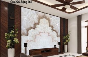 TRANH ĐÁ ONYX TỰ NHIÊN XUYÊN SÁNG 191