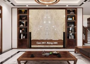TRANH ĐÁ ONYX TỰ NHIÊN XUYÊN SÁNG 198