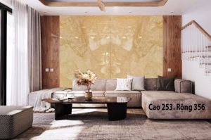 TRANH ĐÁ ONYX TỰ NHIÊN XUYÊN SÁNG 230